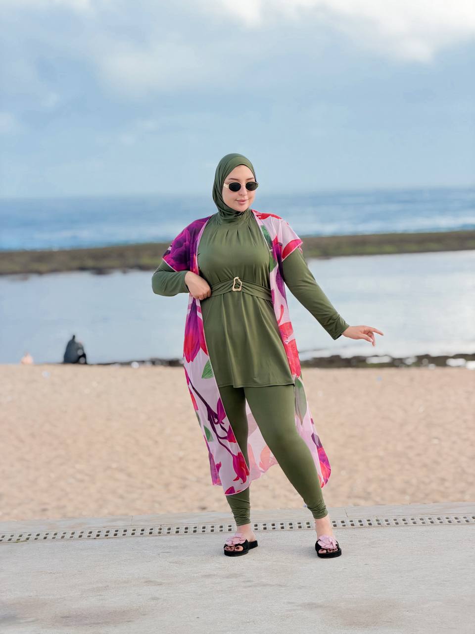 BURKINI VOILE FLORAL