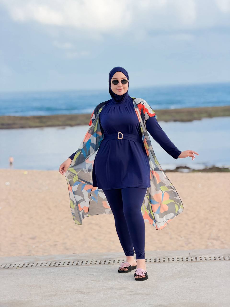 BURKINI VOILE FLORAL